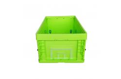 China Standard Size Green Collapsible Plastic Containers / Foldable Plastic Box supplier