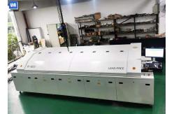 China 8.5KW SMT Machine Reflow Oven 400mm PCB 8 Heating Zones PLC supplier