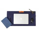 Ergonomic Thick Felt Mouse Pad , Large Size Soft Felt Keyboard Mat for sale