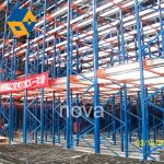 Multilayer Warehouse Storage Rack Shuttle Racking 1000kg Load Capacity for sale