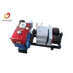 5T Double Capstan Cable Pulling Winch Machine Puller Hoist , Cable Winch Puller for sale