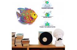 China Eco Friendly Magic Animal Wooden Jigsaw Puzzles Shining Fish supplier