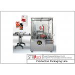 Intelligent Bottle Cartoning Machine / Carton Box Packing Machine Speed Up To 120 BPM for sale