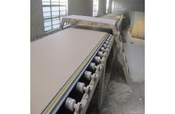 China 1200x2400 Plasterboard Gypsum Board Plain Pattern Covered Edge supplier