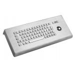IP65 vandal proof metal wall-mounted kiosk keyboard with optical trackball