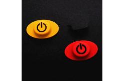 China OEM 70 Shore A Laser Etched Rubber Keyboard Keys supplier