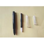 Double Head ABS Auto Eyebrow Pencil Black With Sponge SGS Certification