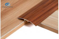 China 2mm Thickness Aluminium Floor Edge Trim Surface Treatment Wood Grain Anti Slip supplier