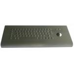 Short stroke keyboard / industrial kiosk keyboard with trackball , 66 keys OEM and ODM for sale