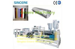 China Plastic Hollow PS PP PET Sheet Extrusion Line Machine OEM supplier