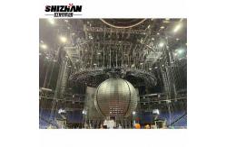 China LED Ball Long Span Truss Structure Heavy Duty Ceiling Lighting Truss supplier