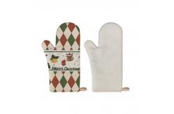 China Diy Custom Sublimation Heat Gloves And Oven Mitt Blanks supplier