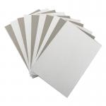 Circle 210gsm A Grade Duplex Board Grey Back White Paper Plate Raw Material for sale