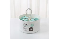 China 24pcs Clothes Hanger Clips Pegs supplier
