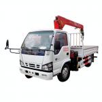 Factory Hot Selling  Isuzu    Boom Truck       Dumper Truck With Crane Cargo Truck Mounted Crane for sale