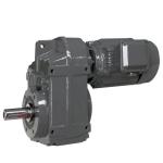 Flange Mounted FA Right Angle Speed Reducer Helix Gearbox Motor High Performance for sale