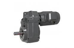 China Custom Hollow Shaft Helical Gearbox Speed Reducer With Inline Torque Arm supplier