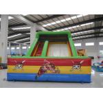 Kindergarten Baby Commercial Inflatable Water Slides Rutsche Pirate Theme Colourful for sale