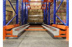 China Steel Structure Radio Shuttle Racking Powder Coated Robot Welding Custom Size supplier