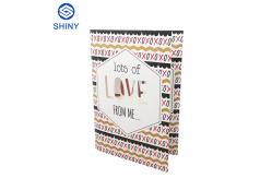 China Custom Blank Music Personalized Greeting Card CMYK Printing supplier