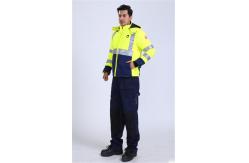 China 100%Polyester HIVIS Work Clothes 290gsm Hi Vis Trench Coat supplier
