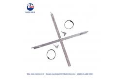 China ADSS CSB ISO9001 HDG Metal Pole Clamp Bracket supplier