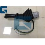 Durable Excavator Accessories Joystick / Manipulation Handle Control Assy With 4 Buttons