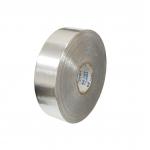 Acrylic Adhesive Silver Aluminium Foil Tape , Aluminum Tape Heat Resistance 25M Length for sale