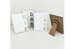 China Thermal Transfer Printing Dye Sublimation Blanks Custom Carved Photo Frame supplier