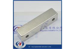 China Neodymium magnets with straight holes supplier
