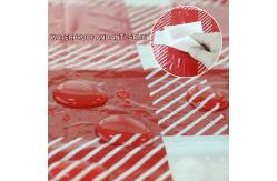 China Custom 54x108 LDPE Plastic Disposable Table Cloths supplier