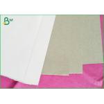 White Coated Duplex Board With Kaolinite Coating Material , Offset Printing for sale