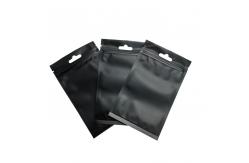 China Matte Finish Zipper Foil Lined Cosmetic Pacakging Pouch supplier
