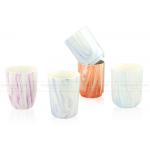 Glazed Custom Coffee Mugs Without Handle , Reusable Hot Cocoa Tea Cup for sale