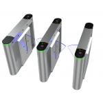 Automatic RFID Security Retractable Flap Barrier Gate Turnstile In GYM for sale
