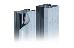 China Milk White Printing 2100MM 150MIC Window Extrusion Profile Protection Tape supplier