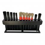 Highly OEM ODM Spray Bottle Holder and Non-folding Rack for 10 Car Detailing Brushes for sale
