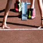 4.5mm Thickness Running Track Flooring Non Toxic Indoor Badminton Court Fadeless for sale