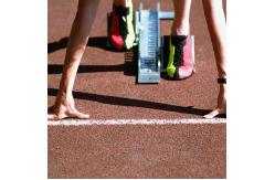 China ITF EPDM Rubber Athletic Running Track Jogging Running Track Material supplier