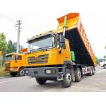 SHACMAN F3000 Dump Truck 8x4 380Hp EuroII Yellow domestic Front lift Tipper for sale