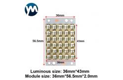 China Curing Offset 300W LED UV Light Module 365nm 385nm 395nm 405nm supplier