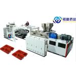 APET PETG CPET PLA Sheet Plate Plastic Extruder Double Screw 400-1200kg/h for sale