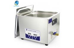 China 15L Easy Operating Power Switch Ultrasonic Glasses Cleaner For Lab Glassware supplier