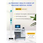 Hospital Lcd Health Check Kiosk 210 cm Temperature Scanning Touch Screen Self Service for sale