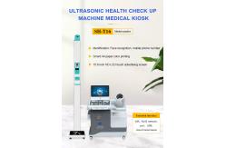 China Ultrasonic Body Weight Scale Electronic Height BMI Blood Pressure Check Machine supplier