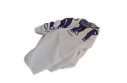 China Lint Free Recycled Printed Cotton Wiping Rags for Marine Cleaning supplier