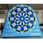 Carnival Games Inflatable Football Dart Board PVC Soccer Dart Board Football Dart For Rental for sale