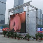High Brightness Outdoor Rental Led Screen Displays With 43264 Dots/㎡ Physical Density for sale