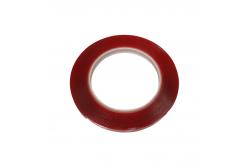 China Waterproof Double Sided Acrylic Foam Tape 1mm Thick Red Film Permanent Adhere supplier
