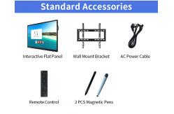 China Lcd Interactive Whiteboard Intelligent Class And Meeting 4K 75 Inch supplier